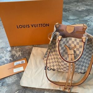 Authentic Louis Vuitton Girolata in Damier Azur